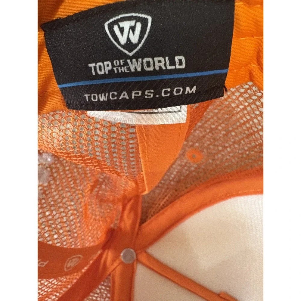 Top Of The World Tennessee Volunteers Mesh SnapBack Hat Orange NEW